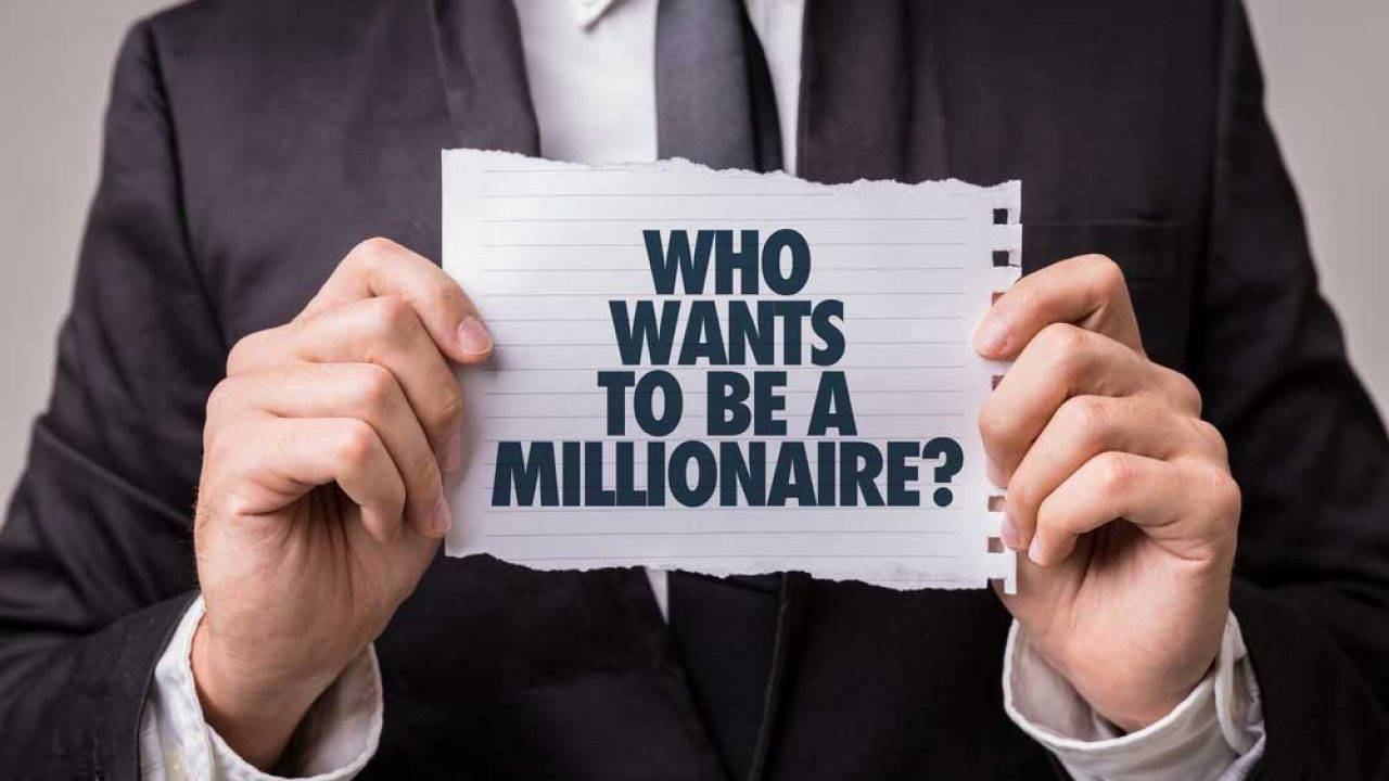 You can be a millionaire